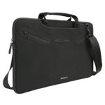 Evecase Multi-functional Carrying Messenger Case with Handle and Shoulder Strap for 15 &#8211; 15.6inch Laptops &#8211; Black