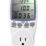 PPCS LCD US Plug Socket Energy Meter Electricity Watt Voltage Amps Usage Frequency Monitor Analyzer Power Manage