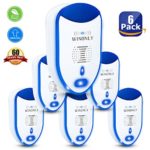 Ultrasonic Pest Repeller, Pest Reject, Newest Electronic Insects &amp; Rodents &amp; Pests Repellent, Pest Control Non Toxic Humans Pets Safe Solution for Mosquitoes, Mice, Cockroaches, Rats, Bed Bugs, Spider