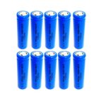 AA or A size Rechargeable Lithium ion Battery 3.7 Volt Count (10Pcs *AA icr14500))