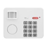 Zerone 105DB Password Wireless Home Security Emergency Keypad Alarm Siren, 105° Alarm PIR Motion Sensor Detectors Door Window Home Security System