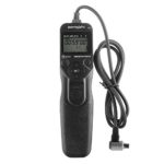 Timer Shutter Release for Canon, pangshi RS-80N3 LCD Wired Timer Remote Control Switch for Canon EOS-1V/1VHS, EOS-3 EOS-D2000 D30 D60 1D 1Ds EOS-1D EOS-1Ds Mark II III EOS-10D 20D 30D 40D 50D 5D