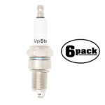 6-Pack Compatible Spark Plug for DESCO MFG. Scarifiers Industrial with Honda 5 hp OHV &#8211; Compatible Champion RN12YC &amp; NGK BPR5ES Spark Plugs