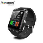 Bluetooth Smart Watch, Aosmart U8 Smartwatch for Android Smartphones &#8211; Black