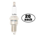 20-Pack Compatible Spark Plug for DESCO MFG. Scarifiers Industrial with Honda 5 hp OHV &#8211; Compatible Champion RN12YC &amp; NGK BPR5ES Spark Plugs