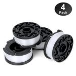 YWTESCH Line String Trimmer Replacement Spool,30ft 0.065&#8243; String Trimmer Line Replacement Spool for BLACK+DECKER string trimmers,4 pack