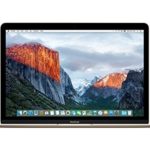 Apple MacBook (Early 2016) 12&#8243; Notebook, Retina Display, Intel Core M5-6Y54 Dual-Core, 512GB PCI-E SSD, 8GB, 802.11ac, Bluetooth, MacOS 11.4 El Capitan &#8211; Gold