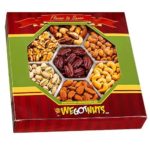 We Got Nuts Gift Baskets, Holiday Nuts Gift Basket &#8211; Delightful Gourmet Food Gifts Prime Delivery -Birthday, Christmas, Mothers &amp; Fathers Day Fruit Gift Box Assortment, Men, Women, Families &amp; Corporat