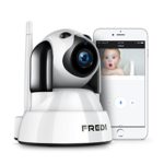 FREDI Wireless Camera Baby Monitor 720P HD Wireless Security Camera With Two-Way Talking,Infrared Night Vision,Pan Tilt,P2P Wps Ir-Cut Nanny ip Camera Motion Detection(update)