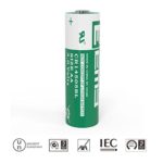 CR14505BL-AA Size Lithium Battery 3.0V,1800mAh- (UL Certified)- Non Rechargeable- High Capacity Type &#8211; Perfect for electricity meters, Medical Devices &amp; Various Applications (1 Pack)- EEMB Battery