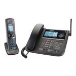 Uniden DECT4096 DECT 6.0 Two-Line Cordless Phone with Digital Answering System and Caller ID (Black)