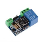 Anmbest ESP8266 1 Channel 5V WiFi Relay Module IoT Smart Home Remote Control Switch Phone APP ESP-01 Serial Wireless WiFi Module 400m Transmission Distance