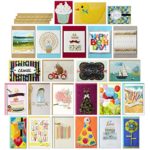 Hallmark All Occasion Handmade Boxed Greeting Card Assortment (Pack of 24)—Birthday, Baby, Wedding, Sympathy, Thinking of You, Thank You, Blank