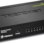 TRENDnet 8-Port Gigabit GREENnet Switch, 10/100/1000 Mbps, 16 Gbps Switching Capacity, Metal Housing, Plug &amp; Play, Lifetime Protection, TEG-S82G