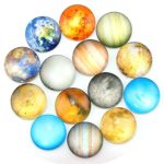 Ktdorns Planetary Fridge Magnets -14 Pack Refrigerator Magnets, Office Magnets, Calendar Magnet, Whiteboard Magnets,Perfect Decorative Magnet Set with Storage Box