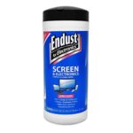 Endust for Electronics, Screen cleaning wipes, Surface cleaning, Great LCD and Plasma wipes, 70 Count (11506)