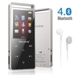 Valoin MP3 Player with Bluetooth 4.0 ,8G Lossless Sound Music Player Multifunction MP3 Player with Pedometer for Walking,Support FM Radio Voice Recorder