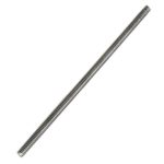 18-8 Stainless Steel Fully Threaded Rod, Meets DIN 975, M5-0.8 Thread Size, 1 m Length, Right Hand Threads