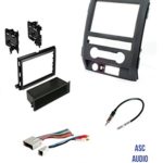 ASC Audio Car Stereo Radio Install Dash Kit, Wire Harness, and Antenna Adapter to Add an Aftermarket Radio for some Ford Vehicles &#8211; Vehicles Listed Below
