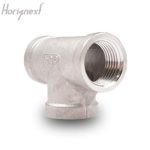 Horiznext npt 3/4&#8243; tee,Threaded Stainless Steel Pipe Fittings