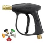 MATCC Car Washer Gun 3000 PSI High Pressure Washer Gun With 5 Nozzles for Car Pressure Power Washers